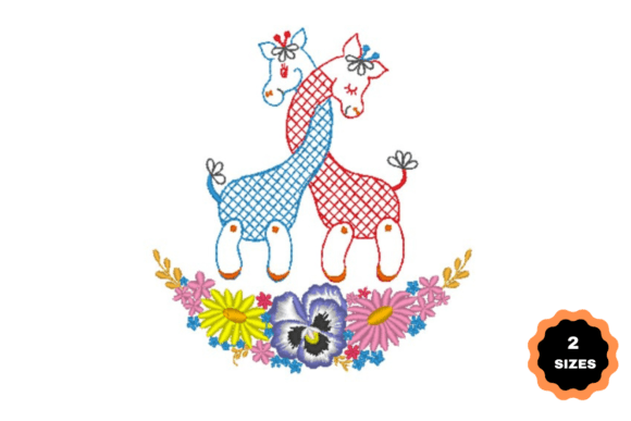 Beautiful Giraffes: A Seasonal Embroidery Review