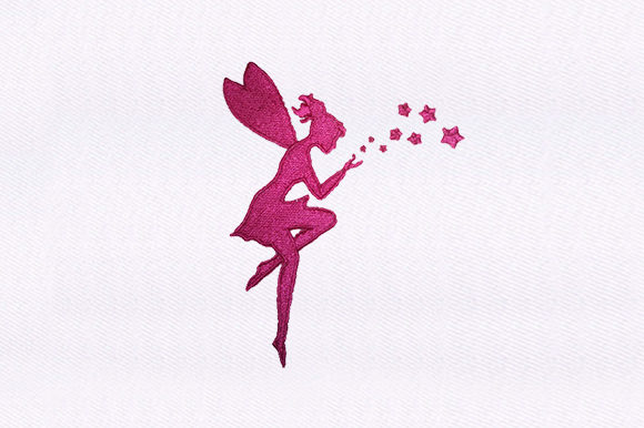 Fairy: A Charming Embroidery Design for Small Business Branding