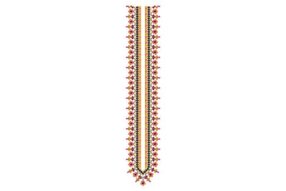 Floral Neckline: Elegant Simplicity for Handmade Gifts
