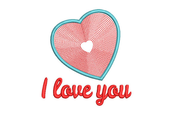 I Love You Embroidery Design Review