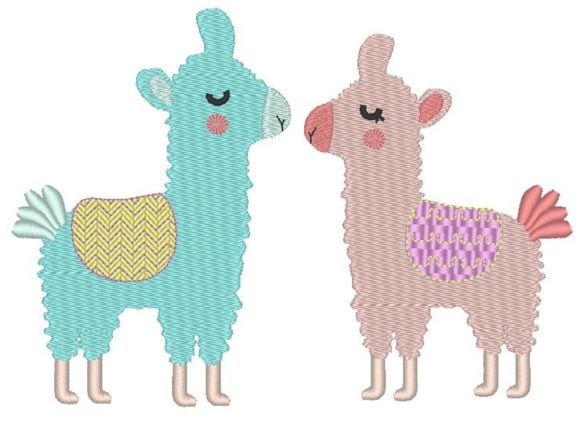 Loving Llamas Embroidery Design Review
