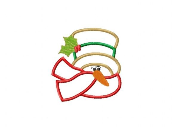 Snowman Applique: A Cozy, Versatile Holiday Embroidery Staple